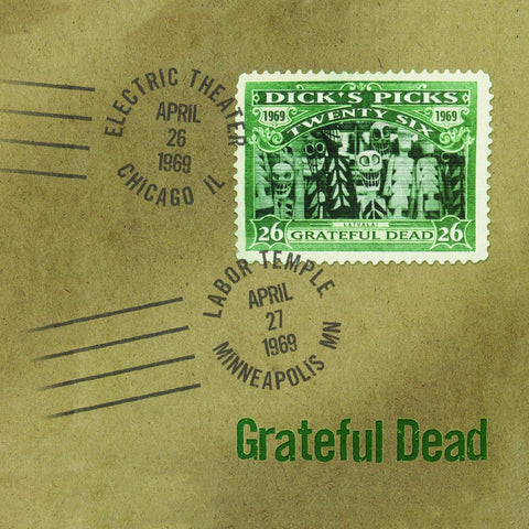 Dick's Picks Vol. 26—4/26/69 Electric Theater, Chicago, IL 4/27/69 Labor Temple Minneapolis, MN (Limited & Hand-Numbered