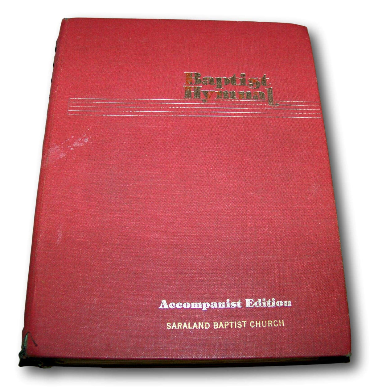 Rare Baptist Hymnal Accompanist Edition 1975 Spiral 5550-25 [Hardcover] unknown