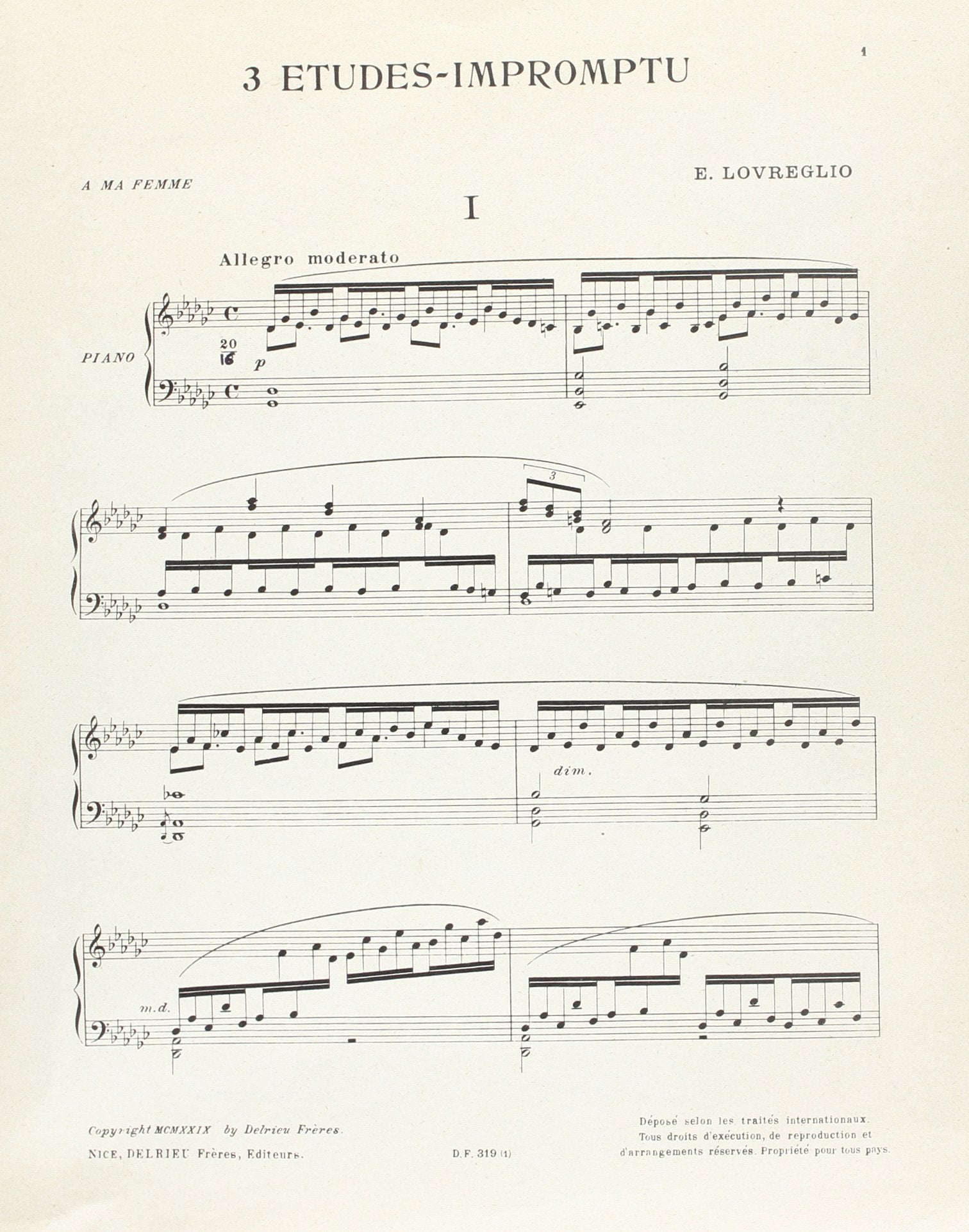 Lovreglio: Etudes-impromptu (3)