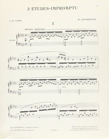 Lovreglio: Etudes-impromptu (3)