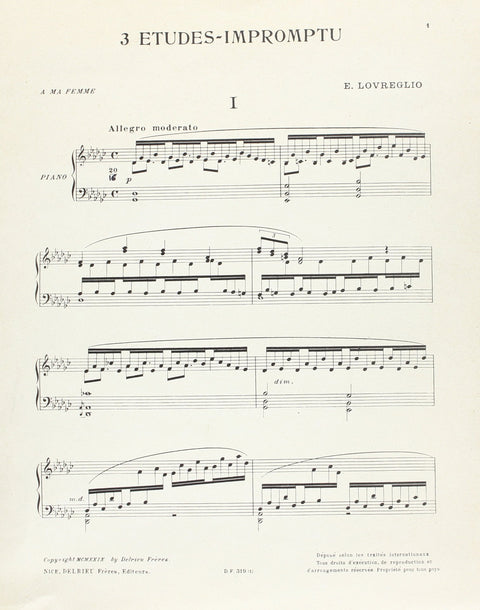 Lovreglio: Etudes-impromptu (3)