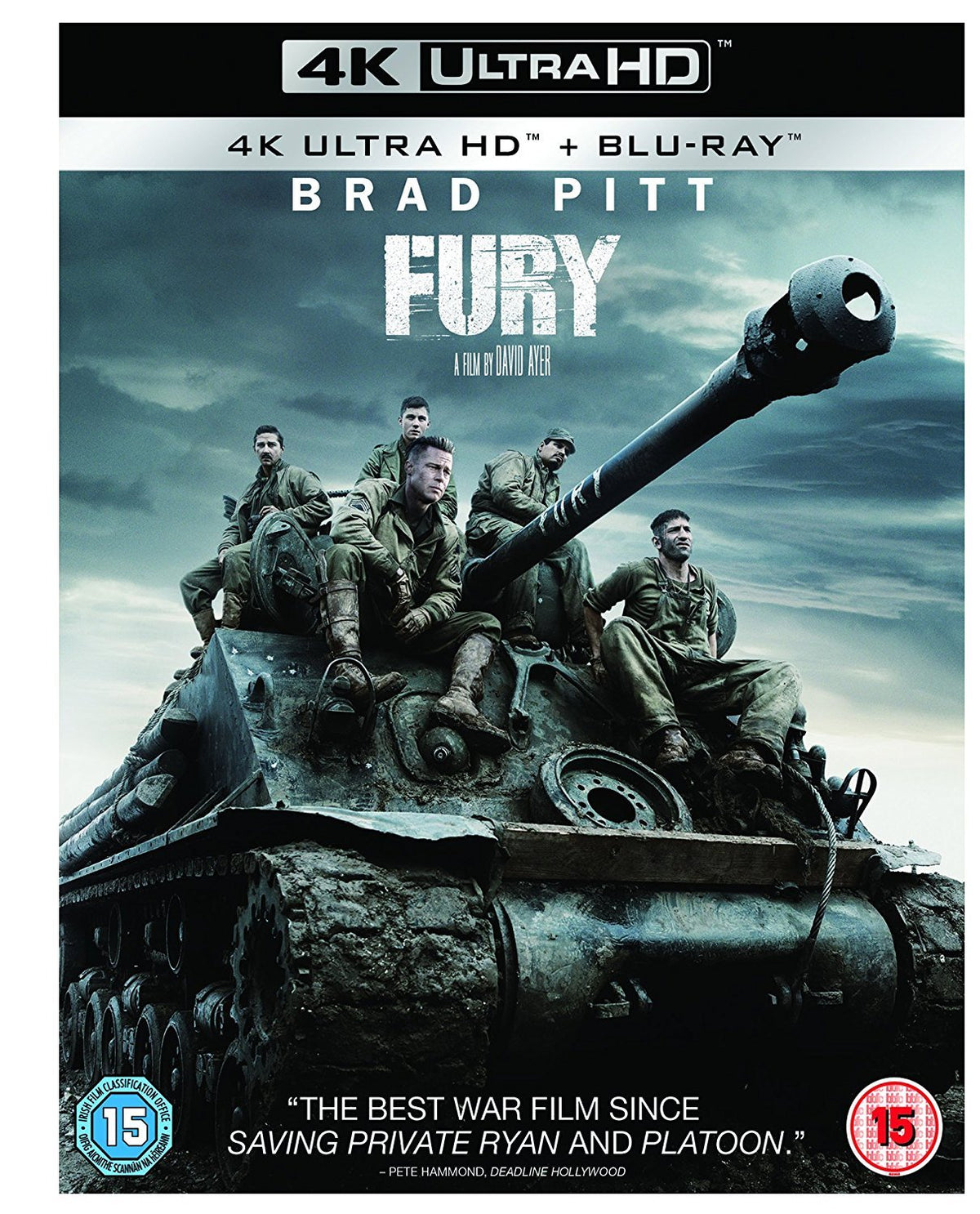 Fury [4K UHD + Blu-ray]