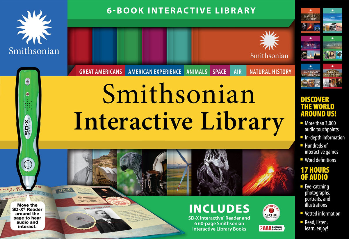 Smithsonian Interactive Library - Includes 6 Books