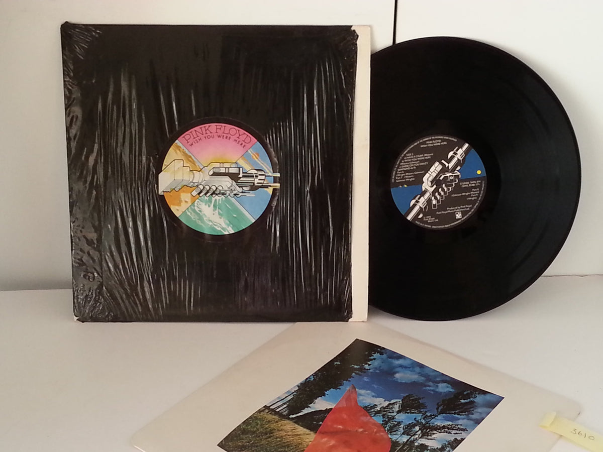 Pink Floyd " Wish You Were Here " Picture Disc Record Album LP (Only 600 Made)