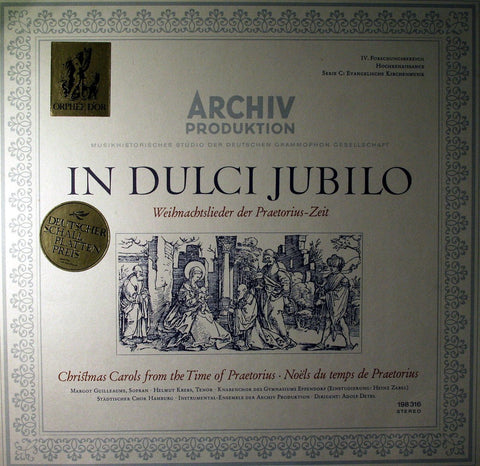 In Dulci Jubilo Christmas Carols from the time of Praetorius. Musicians: Guilleaume, Krebs, Knabenchor, Staddischer Chor