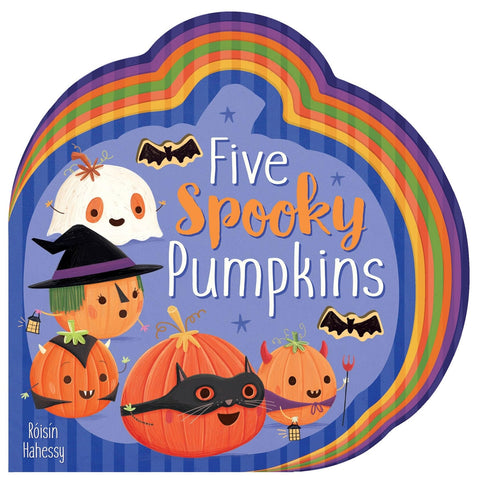 Five Spooky Pumpkins