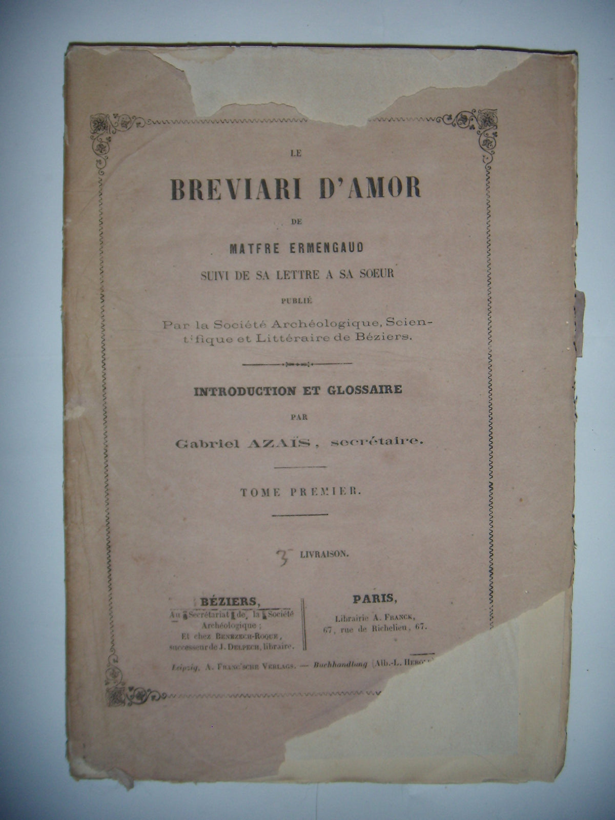 Breviari d'Amor: v. 2 (French Edition)