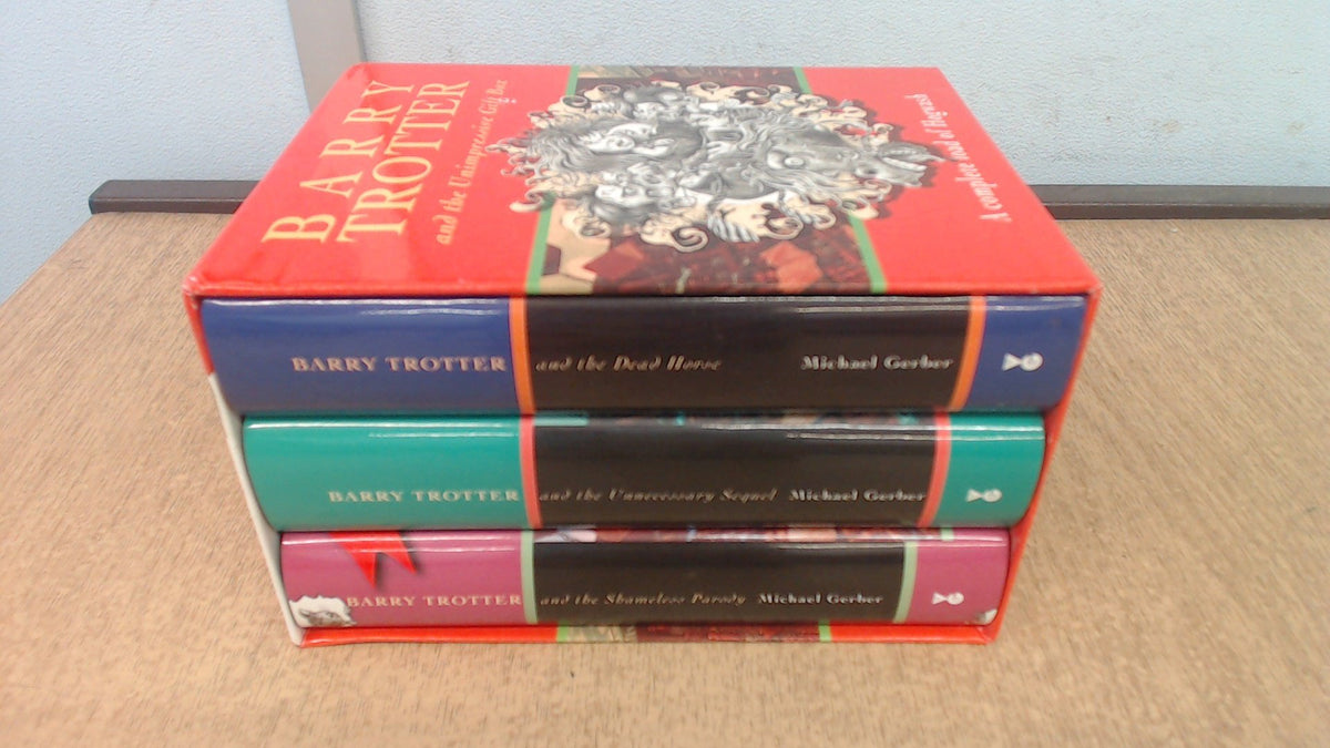 Barry Trotter Boxed Set : Barry Trotter and the Shameless Parody', 'Barry Trotter and the Unnecessary Sequel', 'Barry Tr