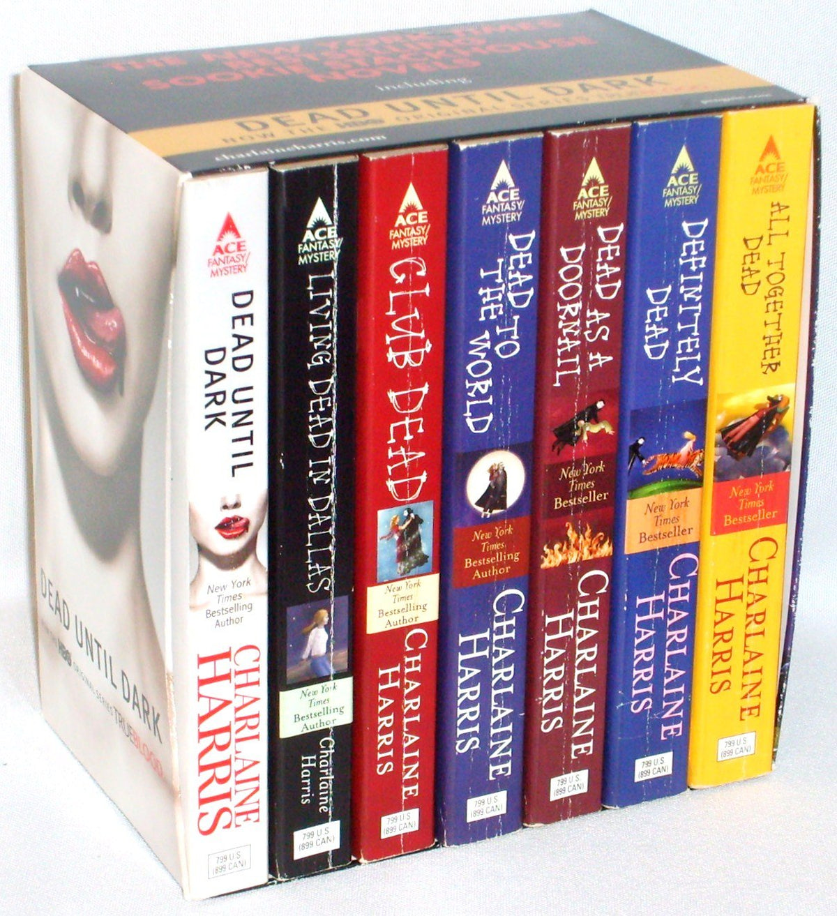 Sookie Stackhouse: Dead Until Dark / Living Dead in Dallas / Club Dead / Dead to the World / Dead as a Doornail / Defini