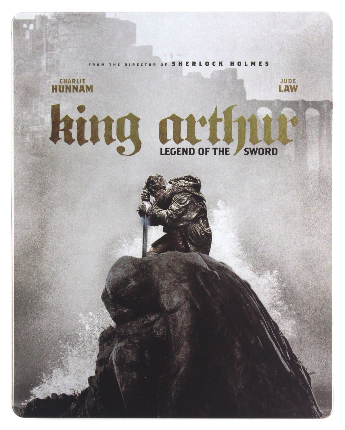 King Arthur: Legend of the Sword Steelbook [Blu-Ray]+[Blu-Ray 3D] [] (English audio. English subtitles)