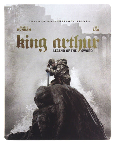 King Arthur: Legend of the Sword Steelbook [Blu-Ray]+[Blu-Ray 3D] [] (English audio. English subtitles)