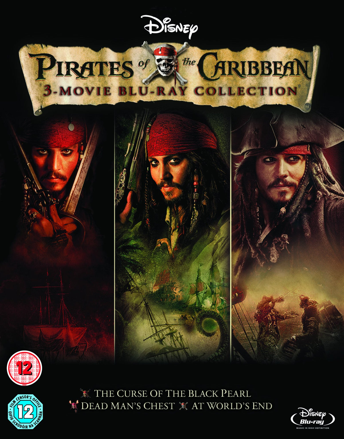 Pirates of the Caribbean Trilogy [Blu-ray]