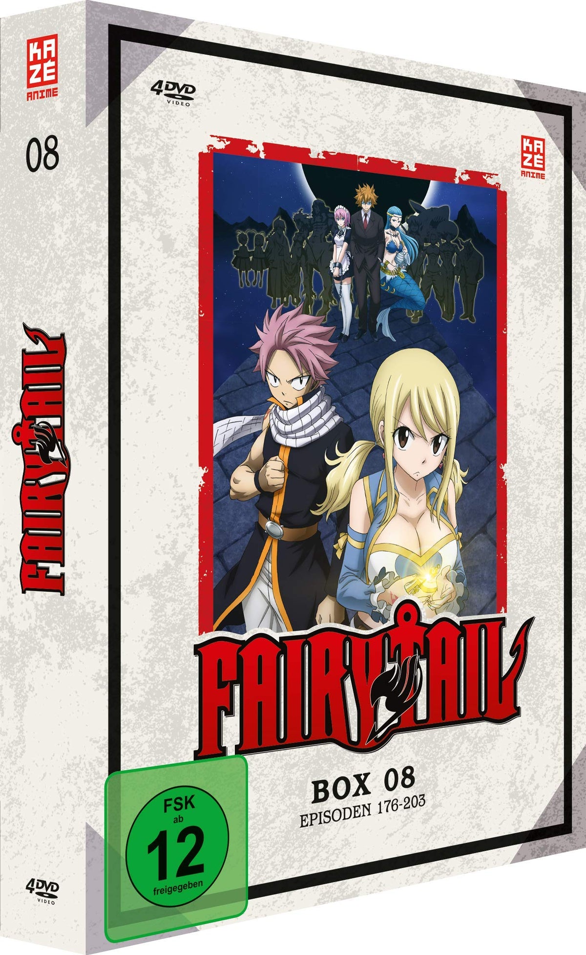 Fairy Tail - TV-Serie - DVD Box 8 (Episoden 176-203) [2009]