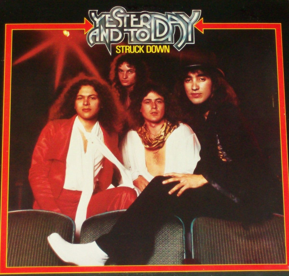 Yesterday and Today - Struck Down - 12" vinyl LP - 1978 original US London PS 711 metal - Cherie Currie Y&T