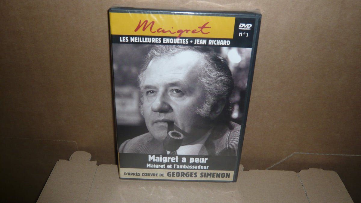 Maigret - les meilleures enquetes jean Richard, volume 1 - maigret a peur - maigret et l'ambassadeur