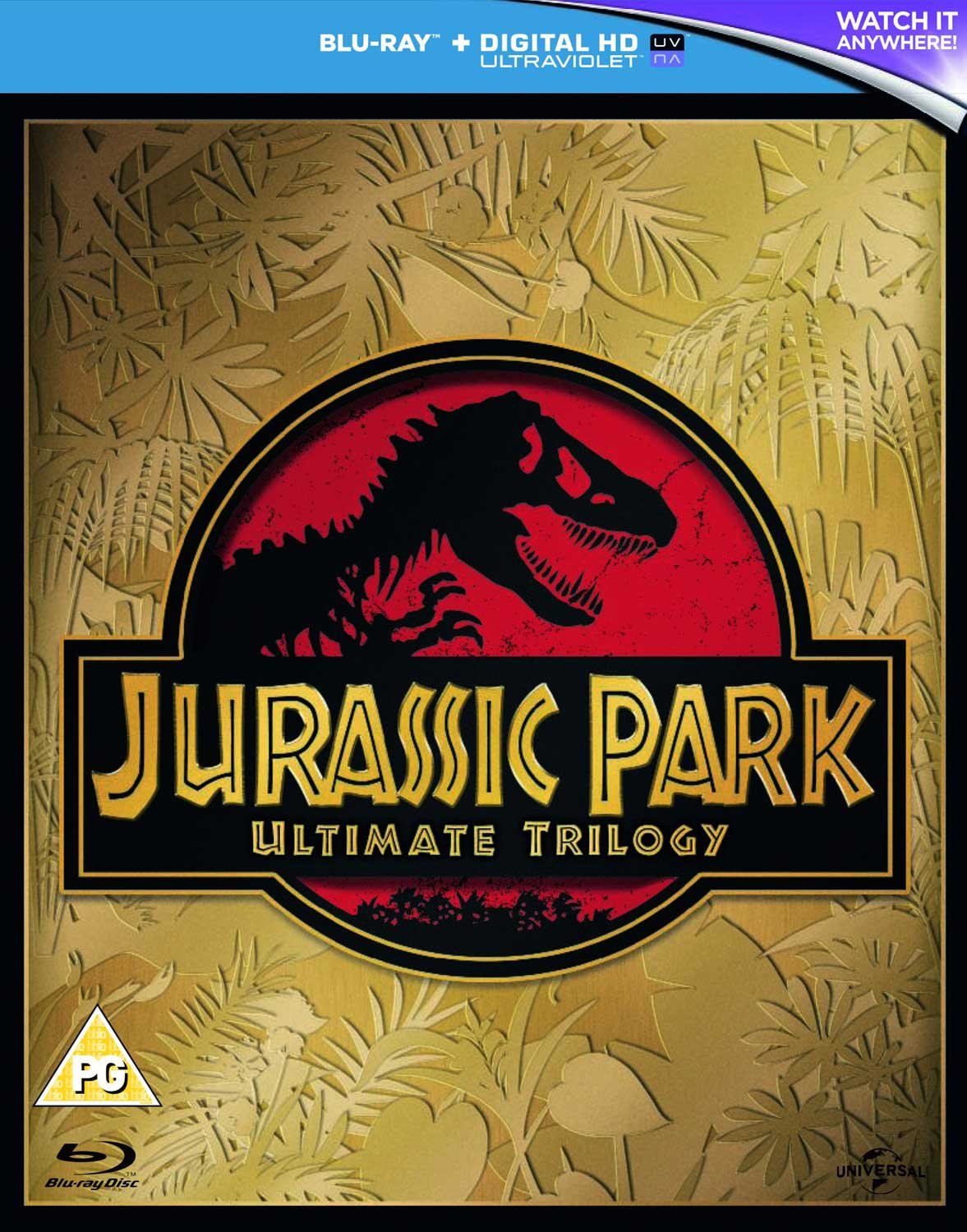 Jurassic Park Trilogy [Blu-ray] [Region-Free] [UK Import]