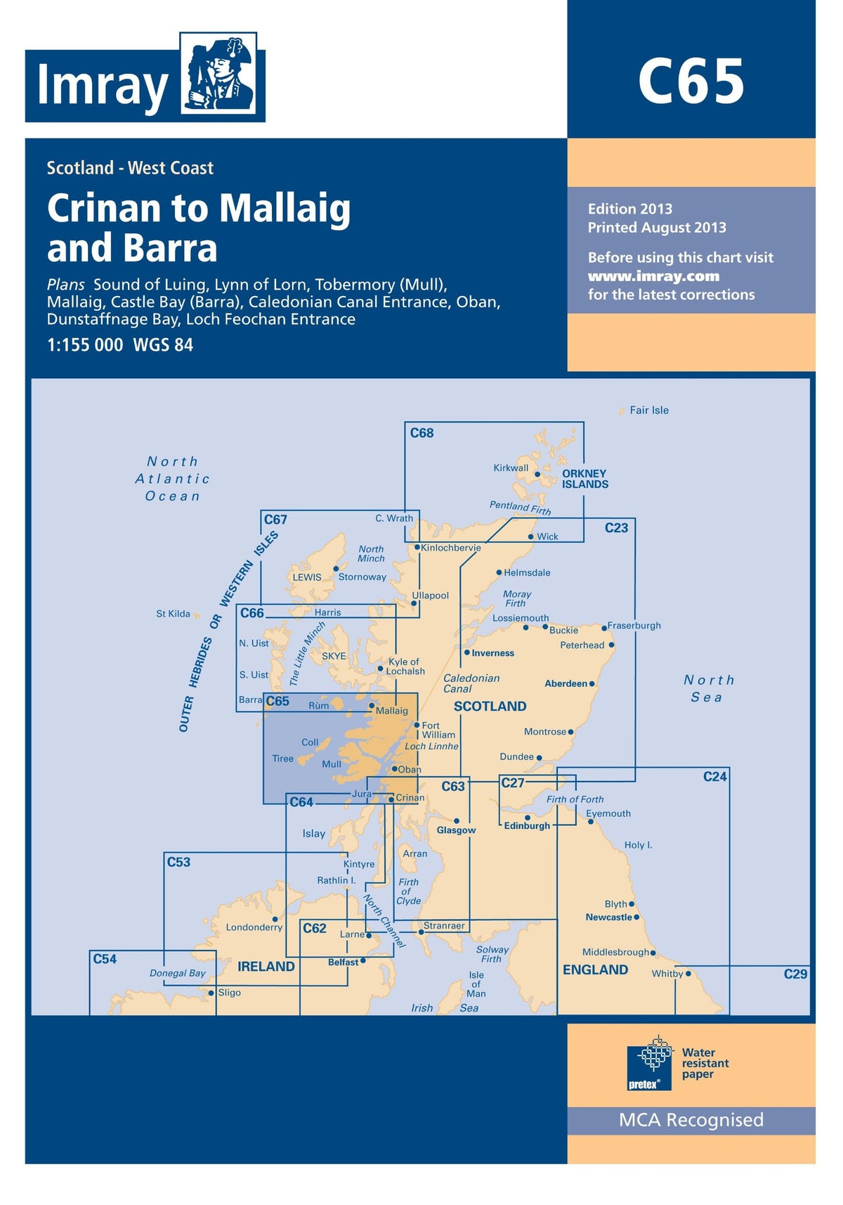 C65 CRINAN TO MALLAIG AND BARRA
