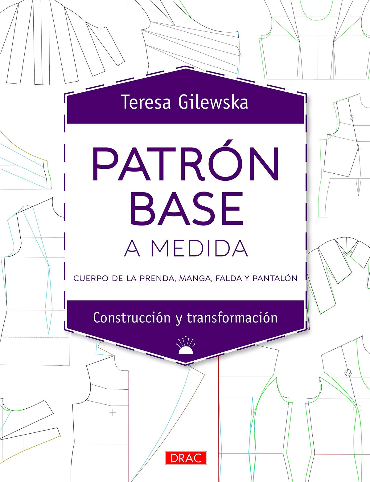 Patrón base a medida: Cuerpo de la prenda, manga, falda y pantalón