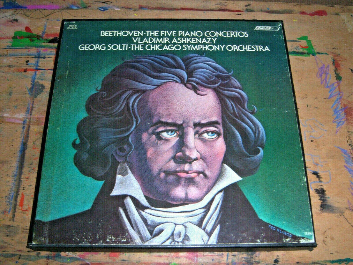 Beethoven: The Five Piano Concertos / Ashkenazy, Georg Solti, Chicago Symphony Orchestra