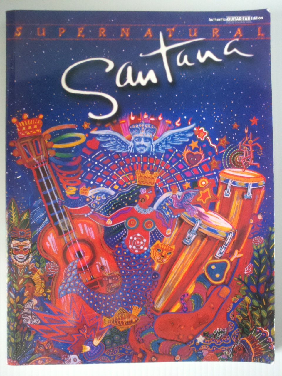 Santana / Supernatural (Authentic Guitar-Tab)