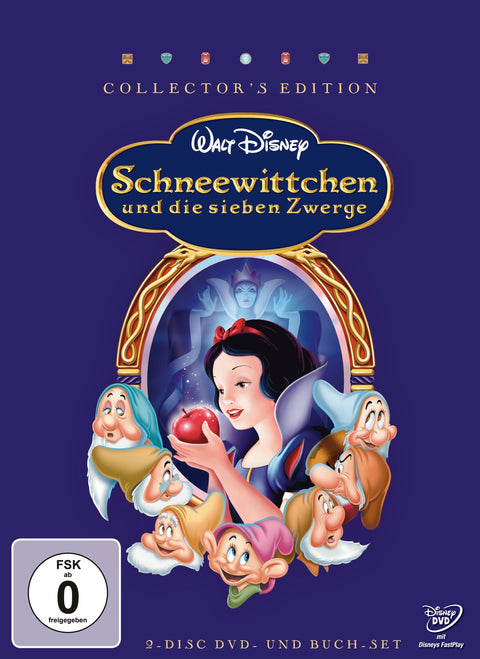 Schneewittchen und die 7 Zwerge [2 DVDs] (+Buch) [Import allemand]