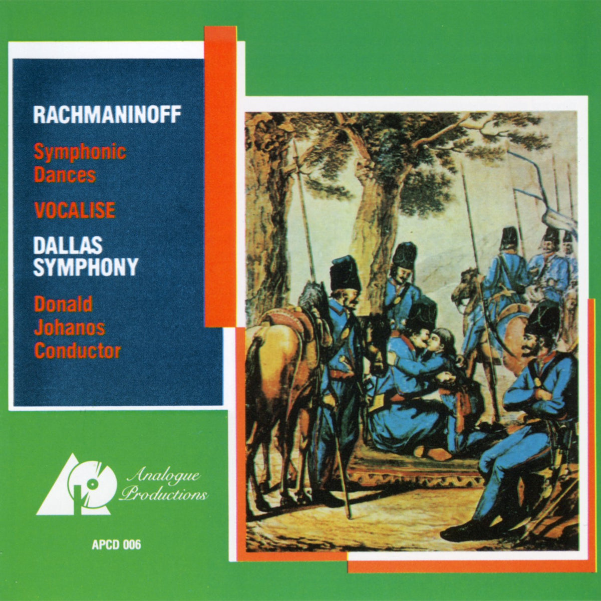 Rachmaninov: Symphonic Dances, Vocalise
