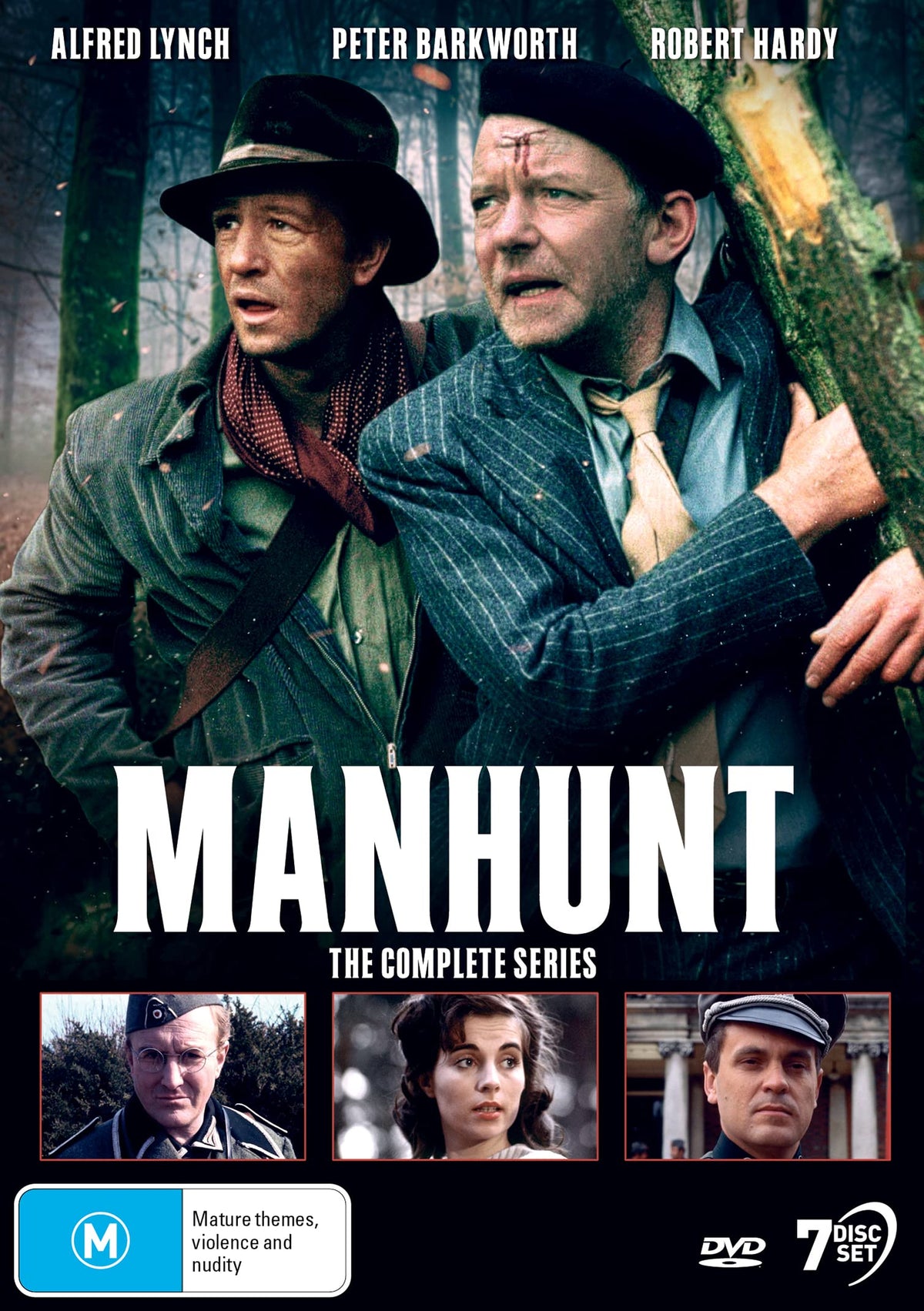 Manhunt (Complete Series) - 7-DVD Set [ NON-USA FORMAT, PAL, Reg.0 Import - Australia ]