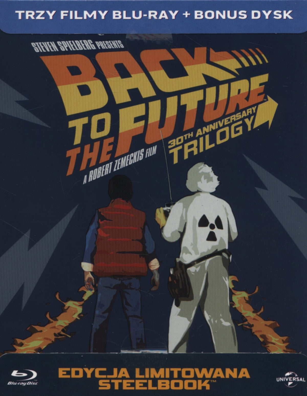 Back to the Future Trilogy Steelbook [3Blu-Ray] (English audio. English subtitles)