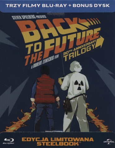 Back to the Future Trilogy Steelbook [3Blu-Ray] (English audio. English subtitles)