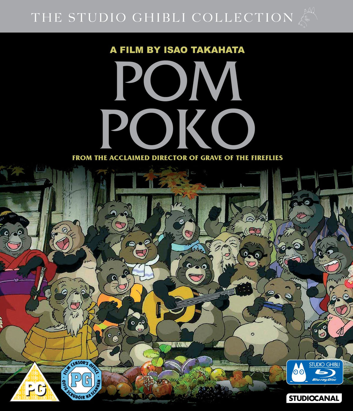 Pom Poko ( Heisei tanuki gassen ponpoko ) (Blu-Ray & DVD Combo) [ NON-USA FORMAT, Blu-Ray, Reg.B Import - United Kingdom