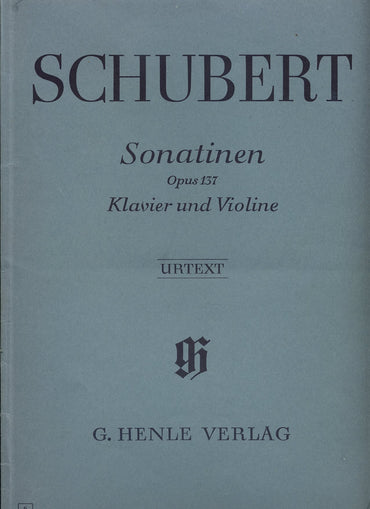 Partition : Sonatinen für Klavier und Violine Opus post. 137 - Klavier und Violine