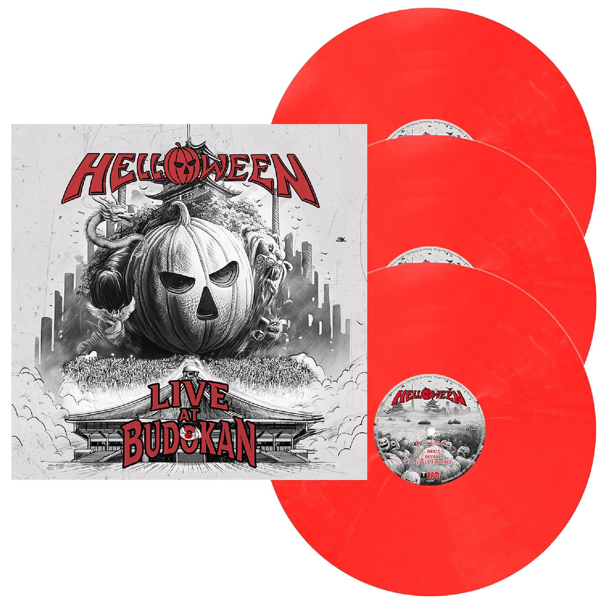 Live At Budokan - Marble Red & White Colored Vinyl