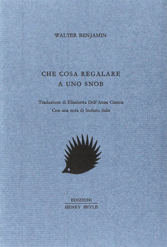 Che cosa regalare a uno snob