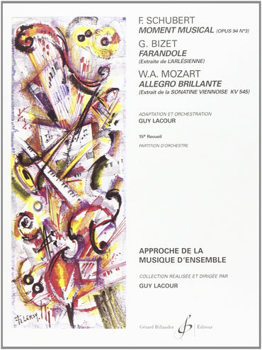 MOMENT MUSICAL - FARANDOLE - ALLEGRO BRILLANTE - PARTITION