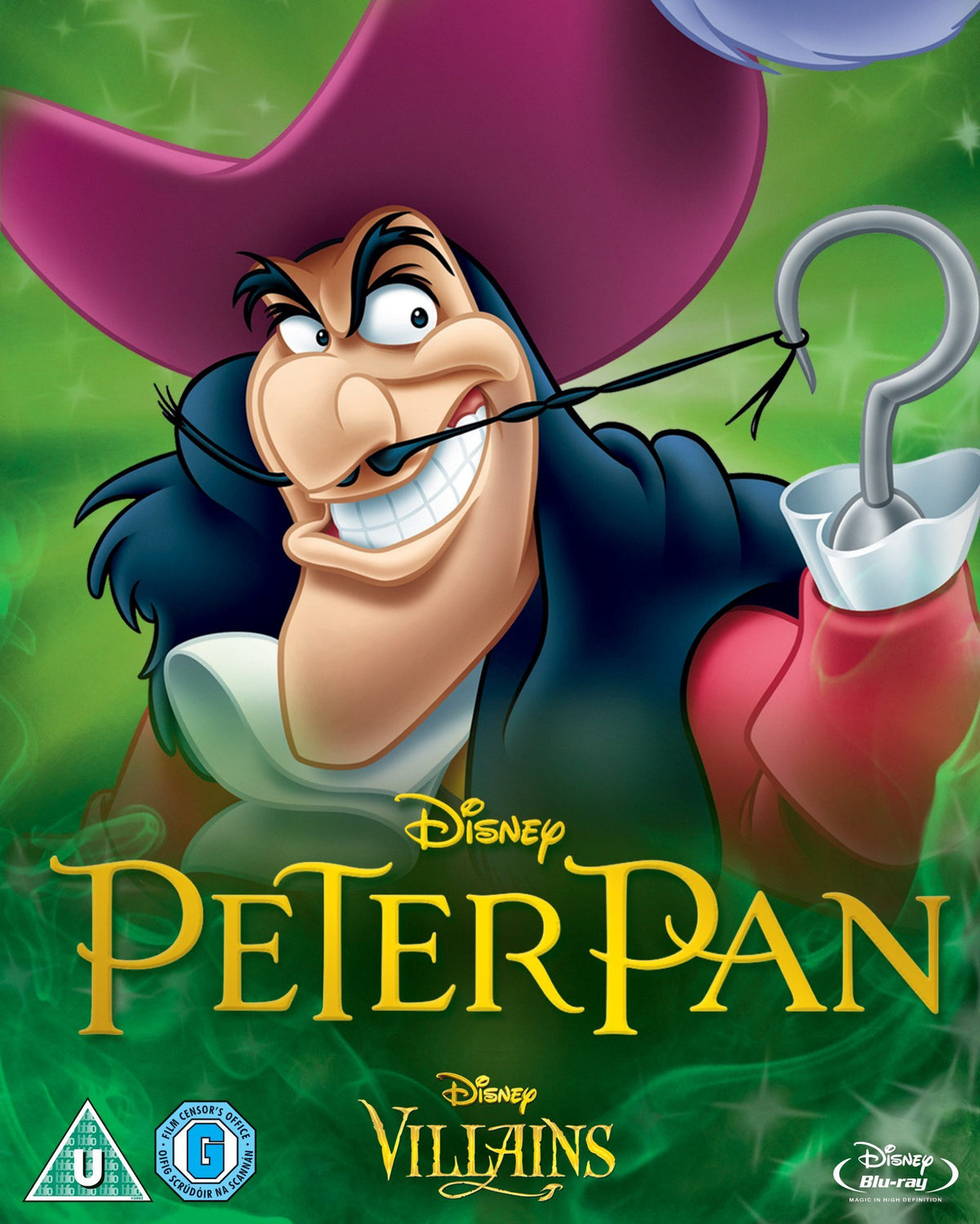 Peter Pan [Blu-ray] Disney Villains O-Ring Slipcover Edition UK Import () Disney Classics #14