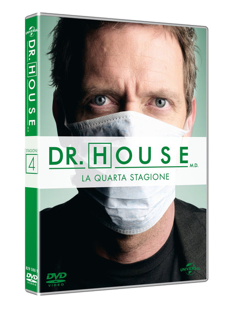 dr. house - season 4 (new pack) (4dvd) box set dvd Italian Import