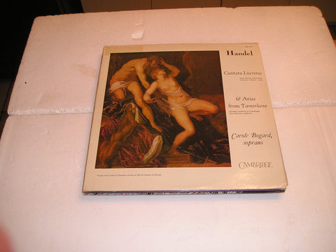 Handel: Cantata Lucretia & Arias from Tamerlano
