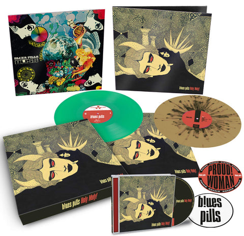 Holy Moly! BOX [incl Jewelcase, Bliss EP, LP (black/gold splatter), Bliss EP 10" (grun), artprint + patch + sticker] [VI