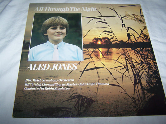 BBC REH569 Jones, Aled All Through The Night Lp Bbc Reh569 Ex/Ex 1985