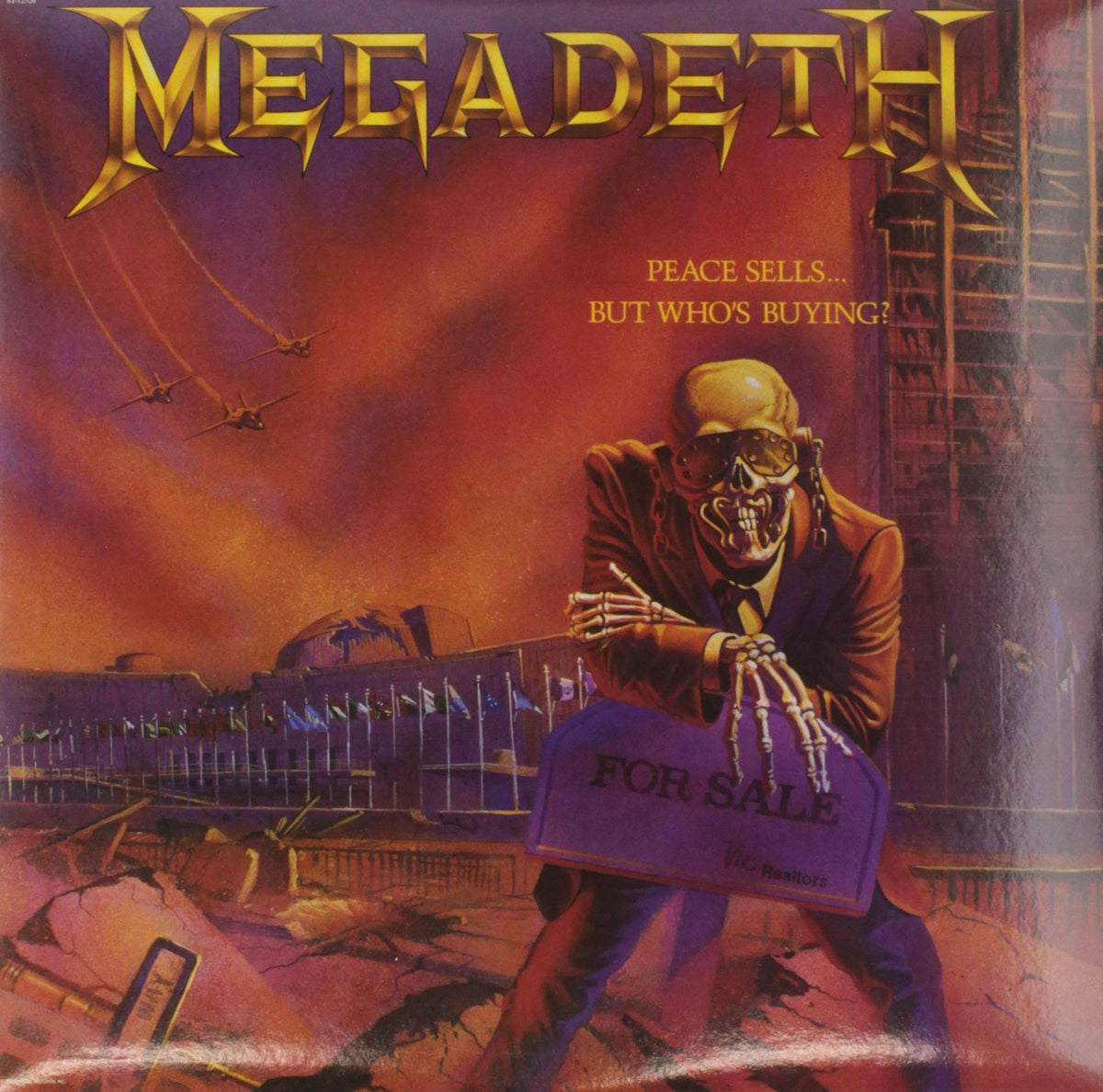 Megadeth ‎– Peace Sells...But Who's Buying Exclusive Limited Translucent Purple Vinyl LP