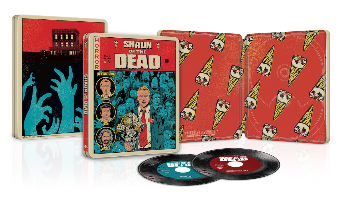 Shaun of the Dead - Limited Edition Steelbook 4K Ultra HD + Blu-ray + Digital [4K UHD]