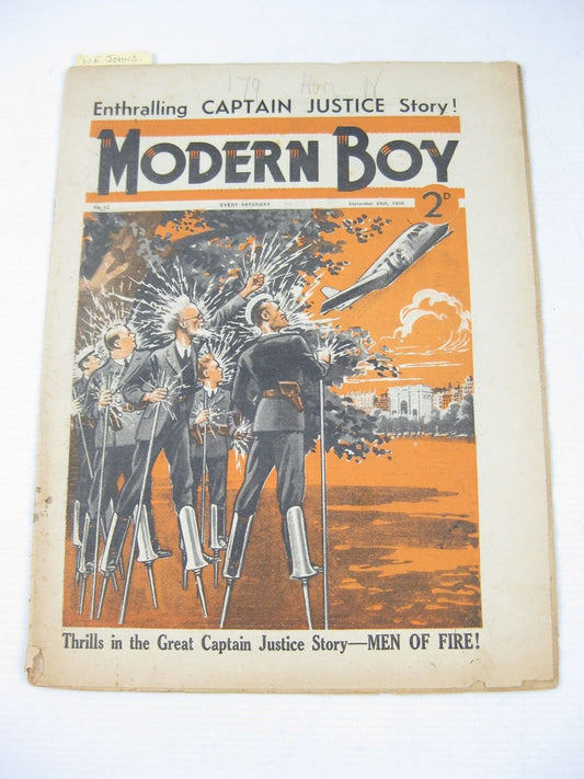 MODERN BOY No. 32 SEPTEMBER 24TH 1938