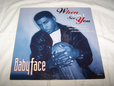 When Can I See You - Babyface 12"