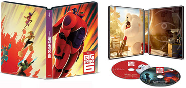 Disney's Big Hero 6 4K Limited Edition Collectible Steelbook; 4K + Blu Ray + Digital