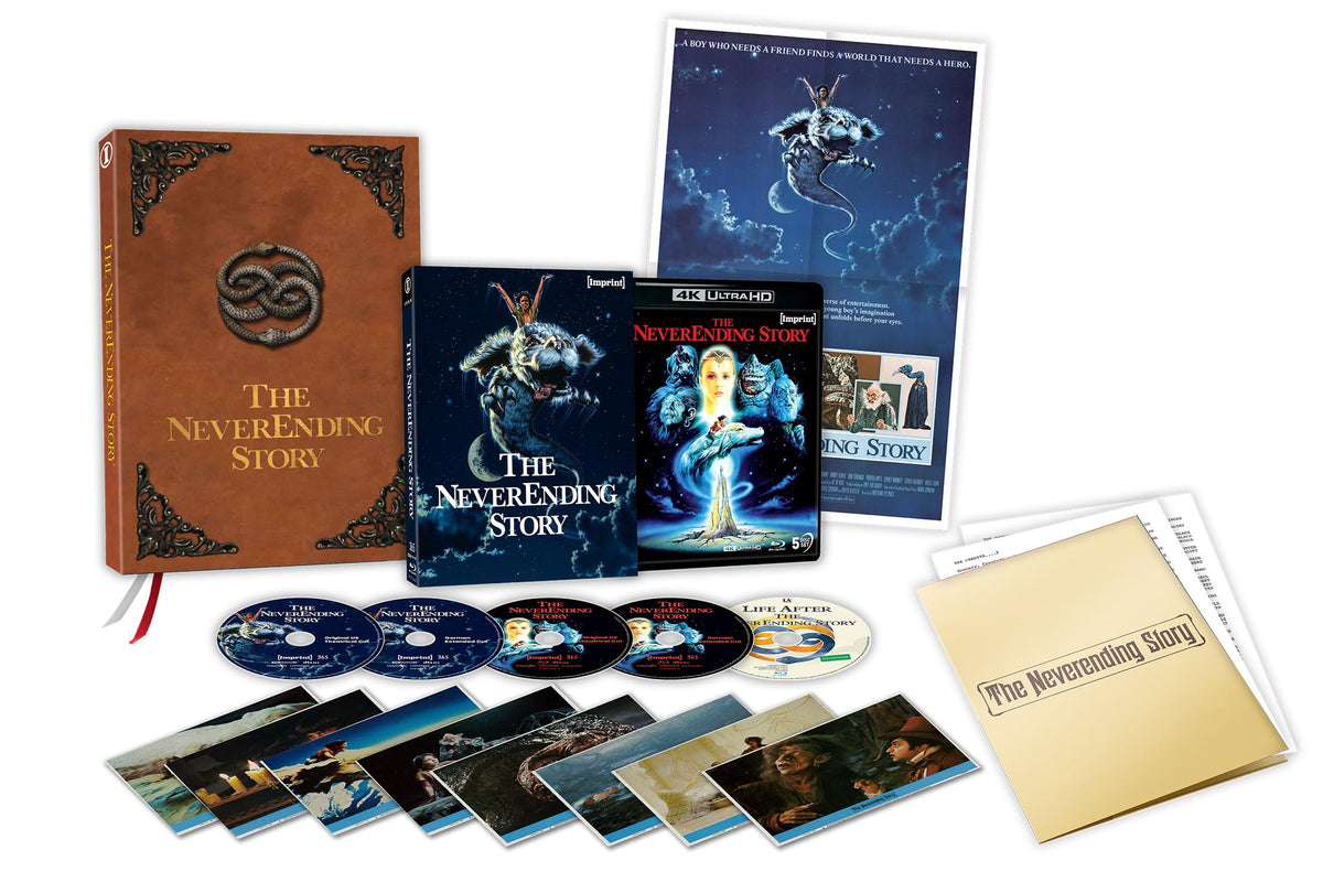 The NeverEnding Story (40th Anniversary Replica Storybook Lenticular Hardcase Edition) (4K Ultra HD + Blu-ray) [blu ray]
