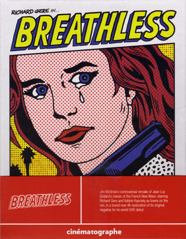 Breathless (1983) 4K UHD + Blu-ray Limited Edition MediaBook (Richard Gere)