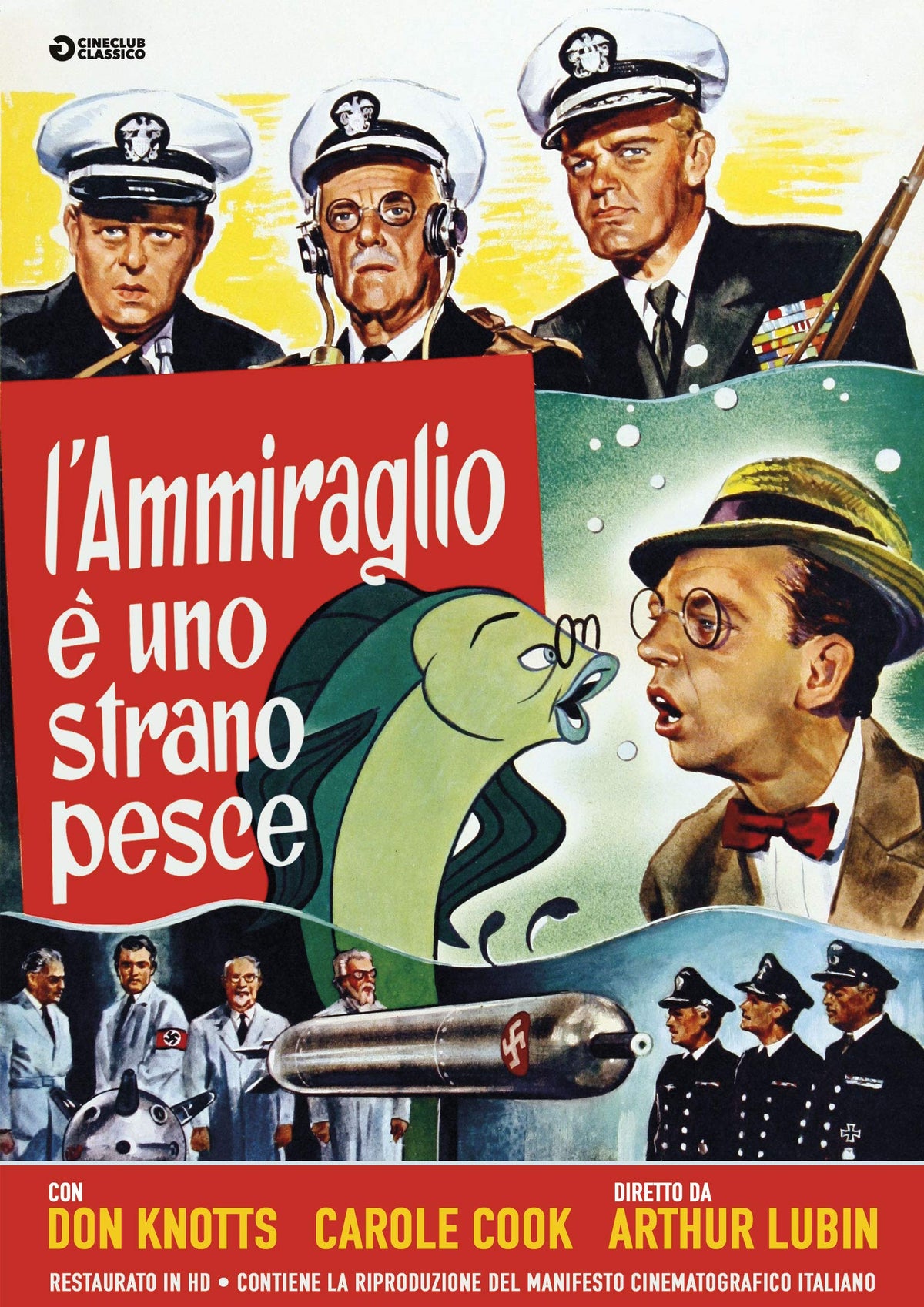 Ammiraglio E' Uno Strano Pesce (L') (Restaurato In Hd) (Dvd+Poster)
