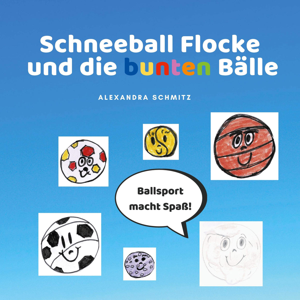 Schneeball Flocke und die bunten Bälle