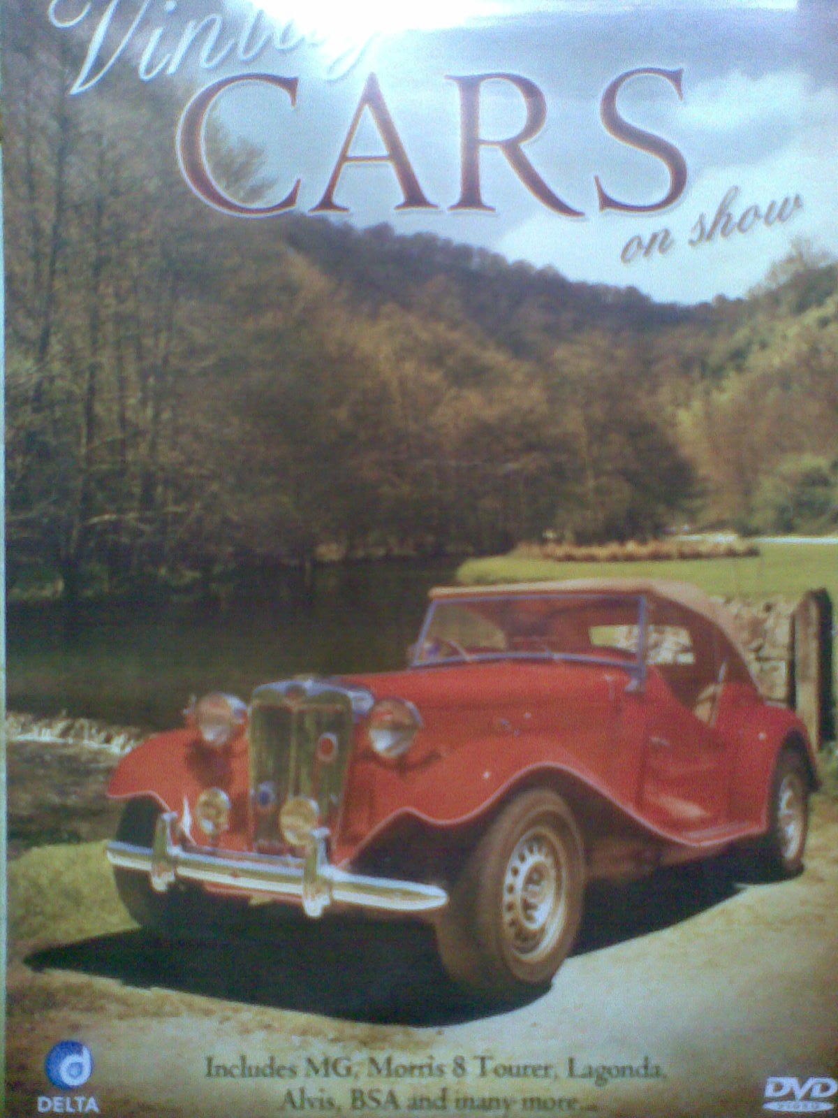 vintage cars on show includes mg, morris 8 tourer etc