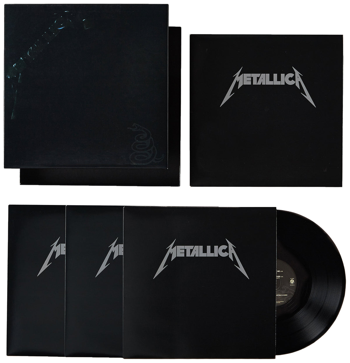 Metallica [Deluxe 4 LP Vinyl]